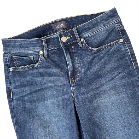 •NYDJ• Denim Cool Embrace Crop Jeans - Picture 5 of 12